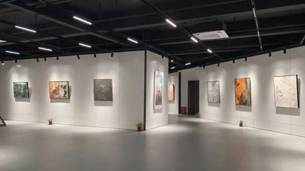 山海春融 2024深圳（寶安）復(fù)合材料繪畫作品迎春展啟幕，共繪藝術(shù)創(chuàng)新新篇章